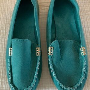 Teal Loafers for Women